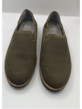 Eileen Fisher Lindy poly knit Loafer olive Women's Size 7.5